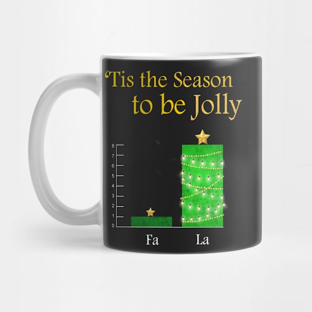 Funny Christmas Carol Bar Graph Math Holiday Joke by interDesign